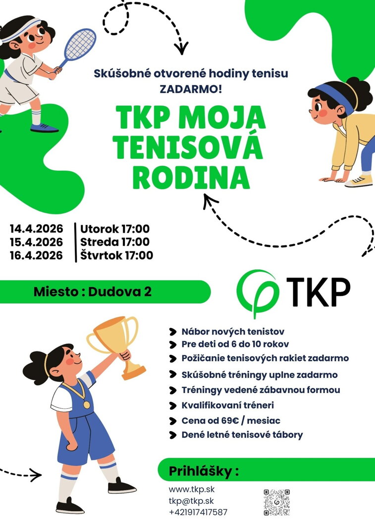 TKP - SKÚŠOBNÉ HODINY ZADARMO