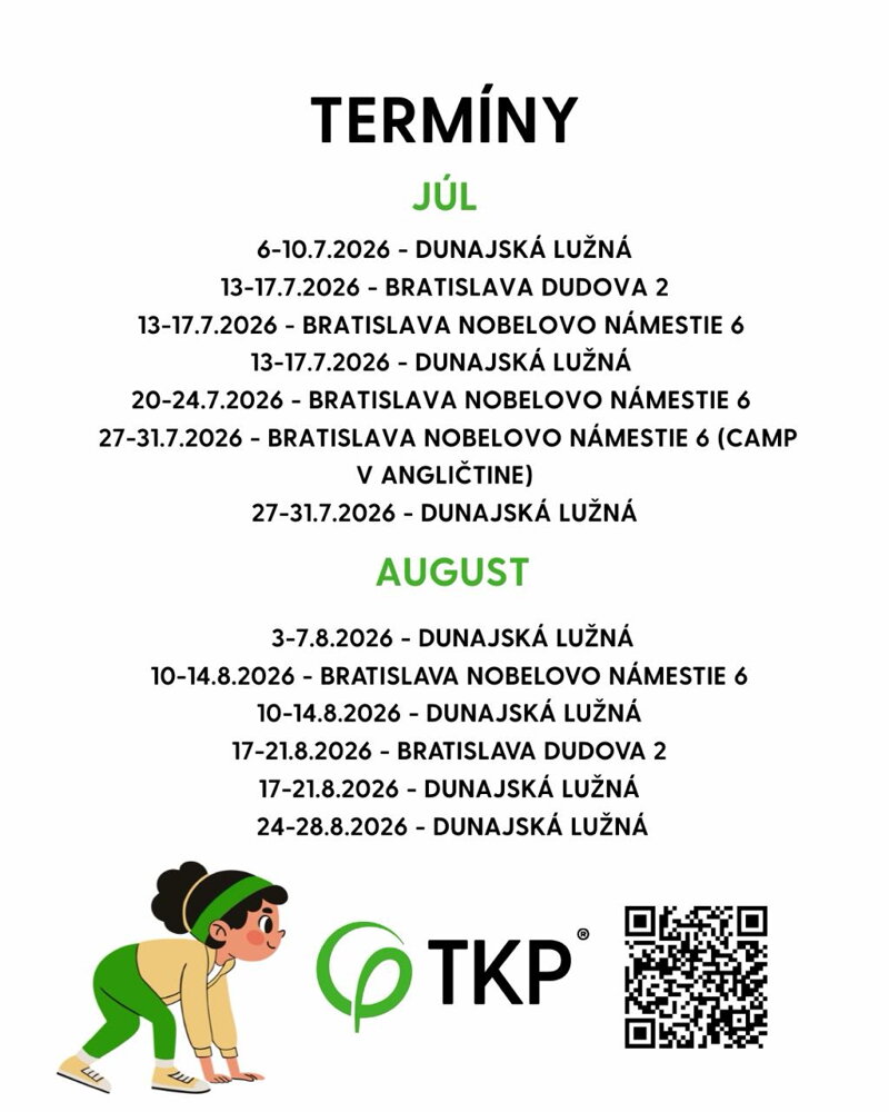 TENISOVÉ CAMPY 2026