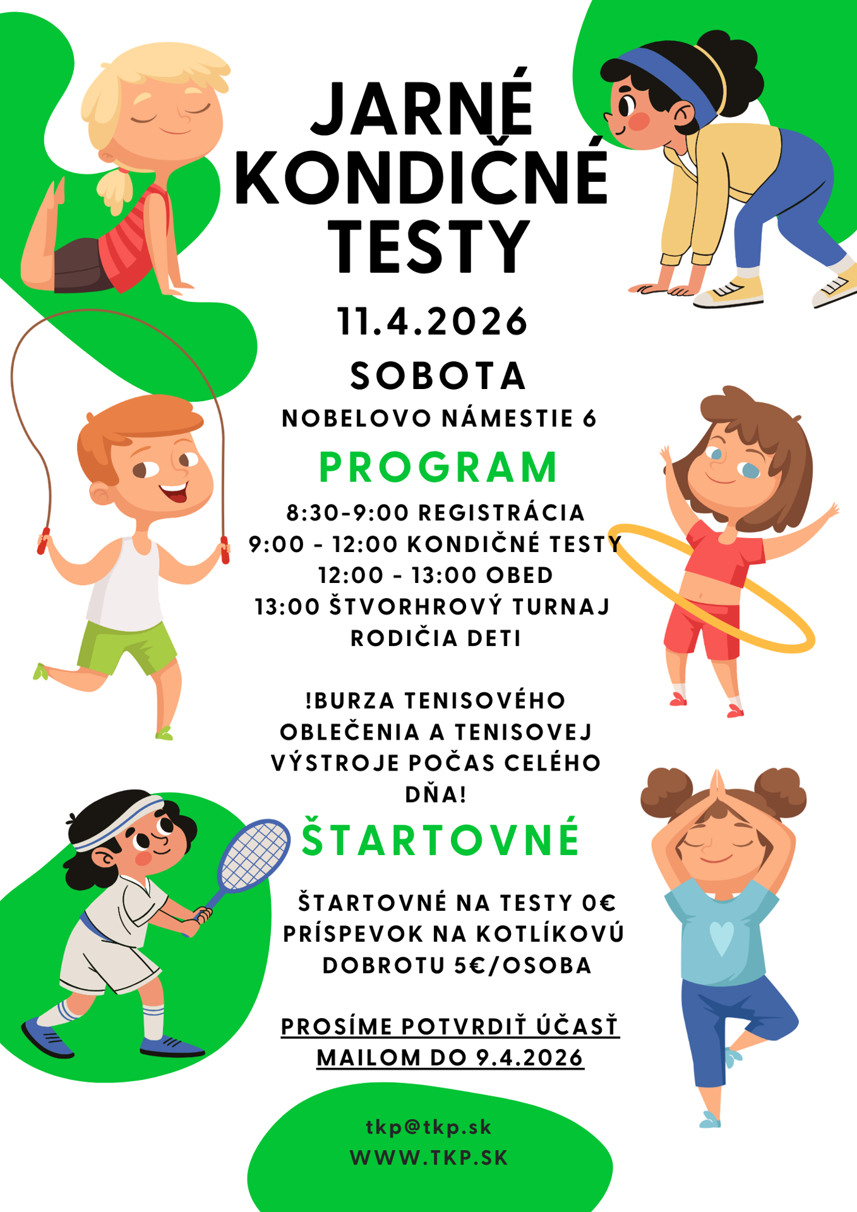 JARNÉ KONDIČNÉ TESTY