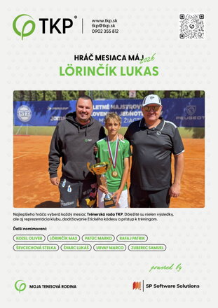 MÁJ 2026 | LÖRINČÍK LUKAS