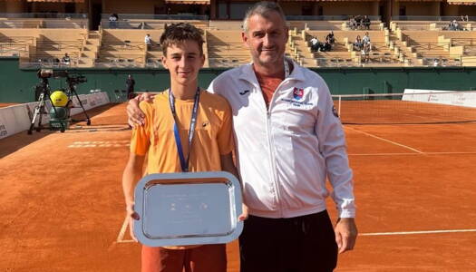 MAX LÖRINČÍK STRIEBORNÝ NA TENNIS EUROPE JUNIOR MASTERS